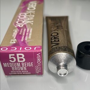 Vero K-Pak Color 5B Demi- Permanent Medium Beige Brown Hair Color
